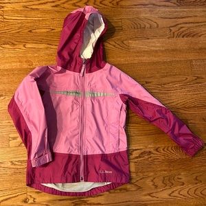 LL Bean Jacket Girls Size 8 - Excellent Condition